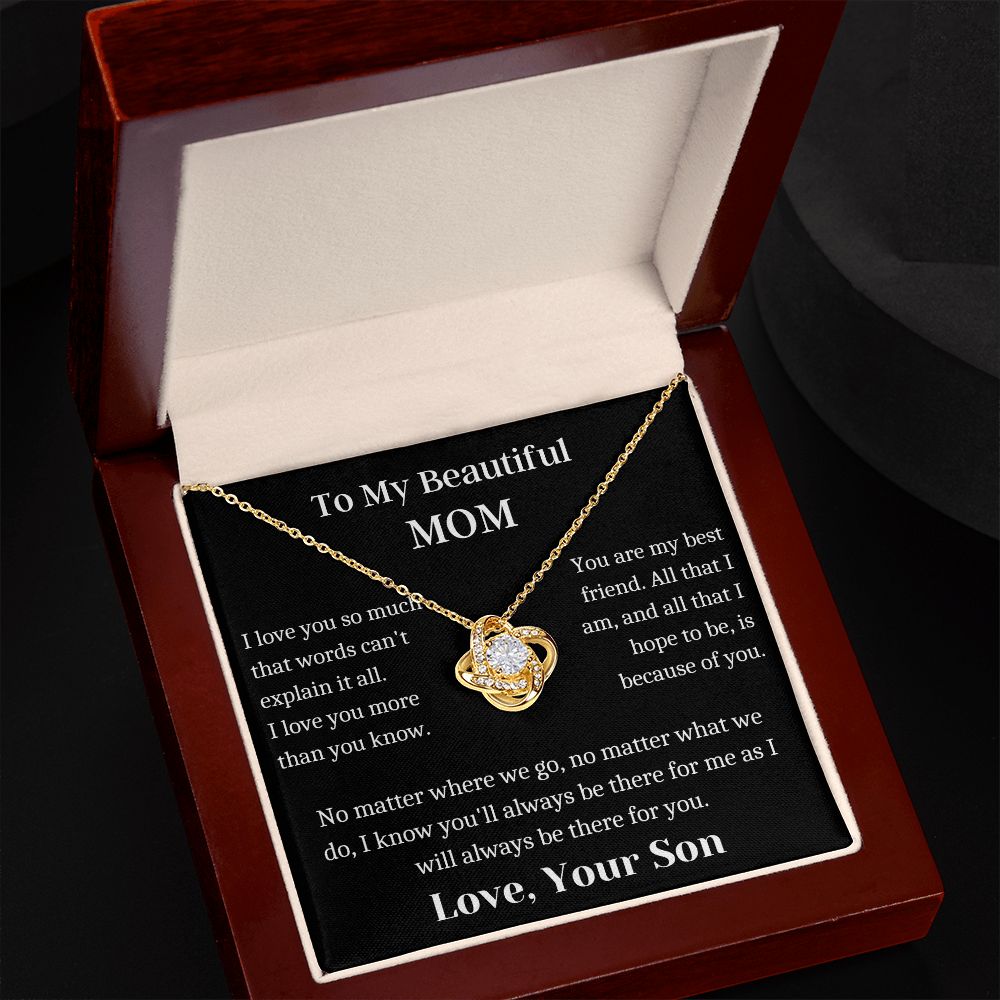 Love Necklace - To My Beautiful Mom