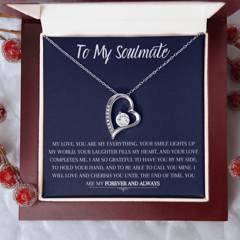 To My Soulmate - Forever Love Necklace