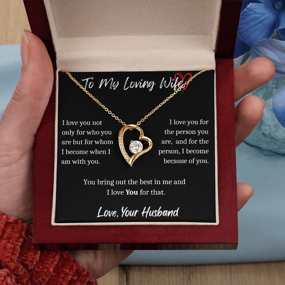 To My Wife - Forever Love Necklace