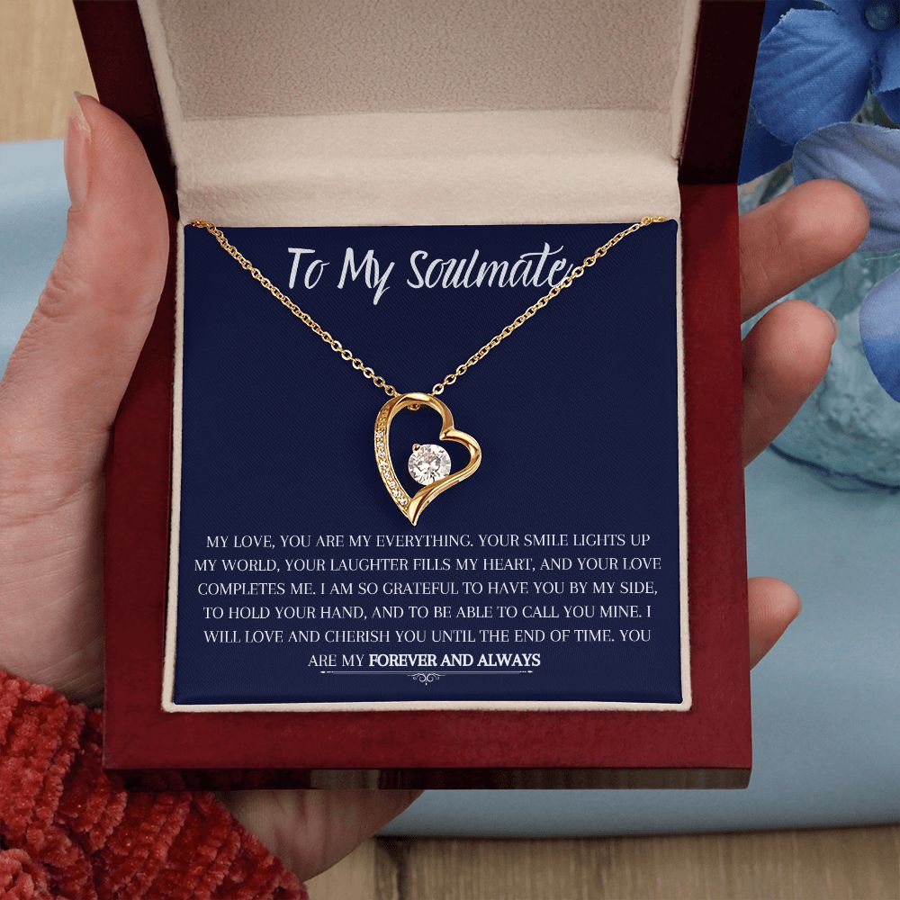 To My Soulmate - Forever Love Necklace