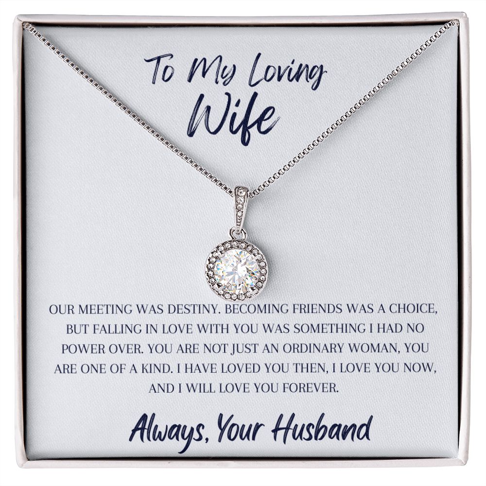 To My Wife - Eternal Necklace