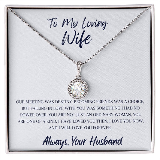 To My Wife - Eternal Necklace
