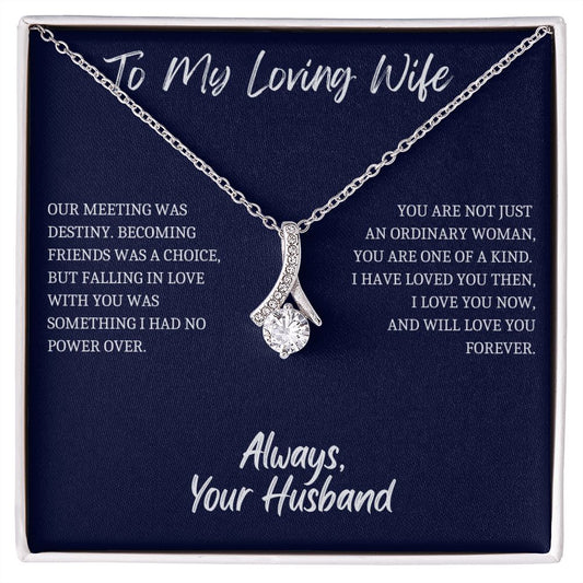 To My Wife - Alluring Necklace