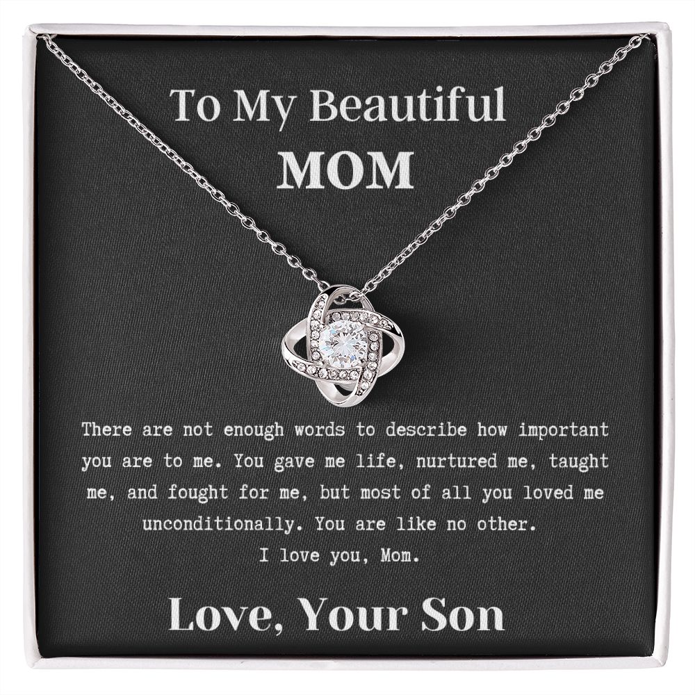 To My Beautiful Mom - Necklace