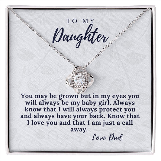 Gift for Daughter from Dad Necklace