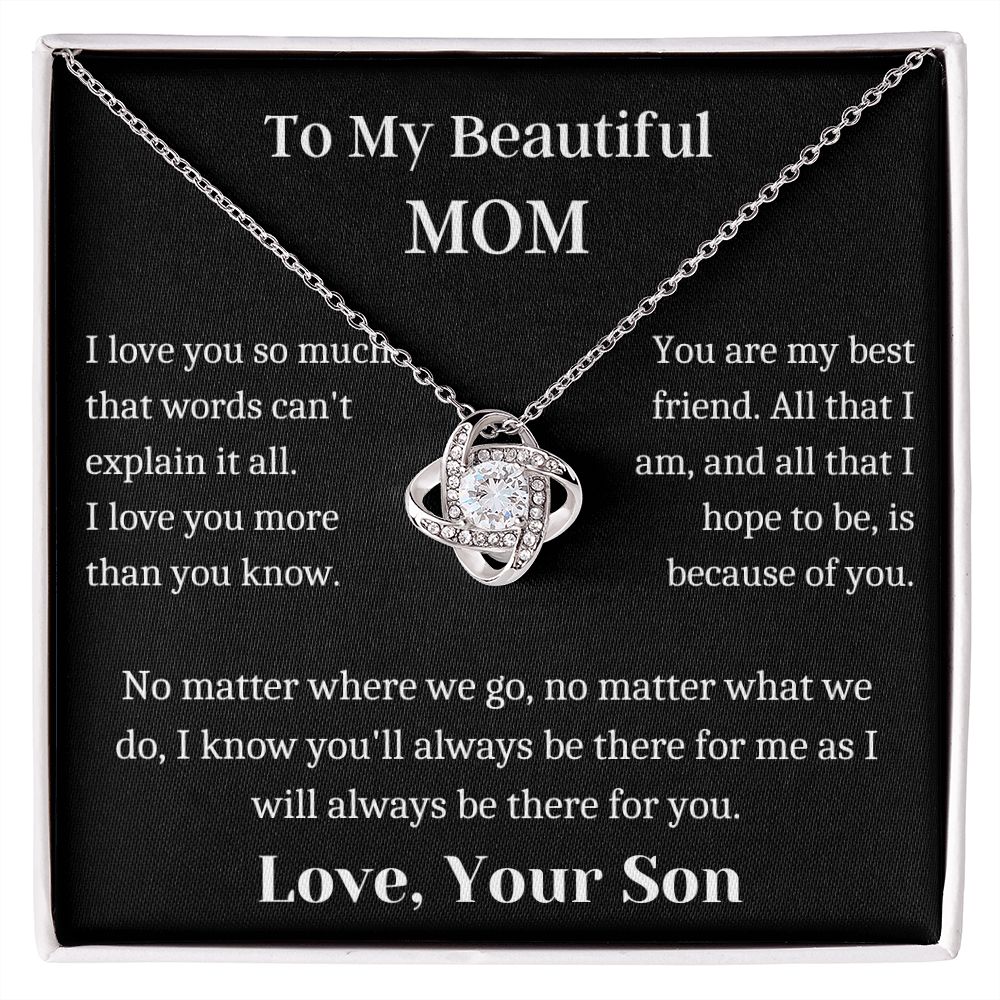 Love Necklace - To My Beautiful Mom