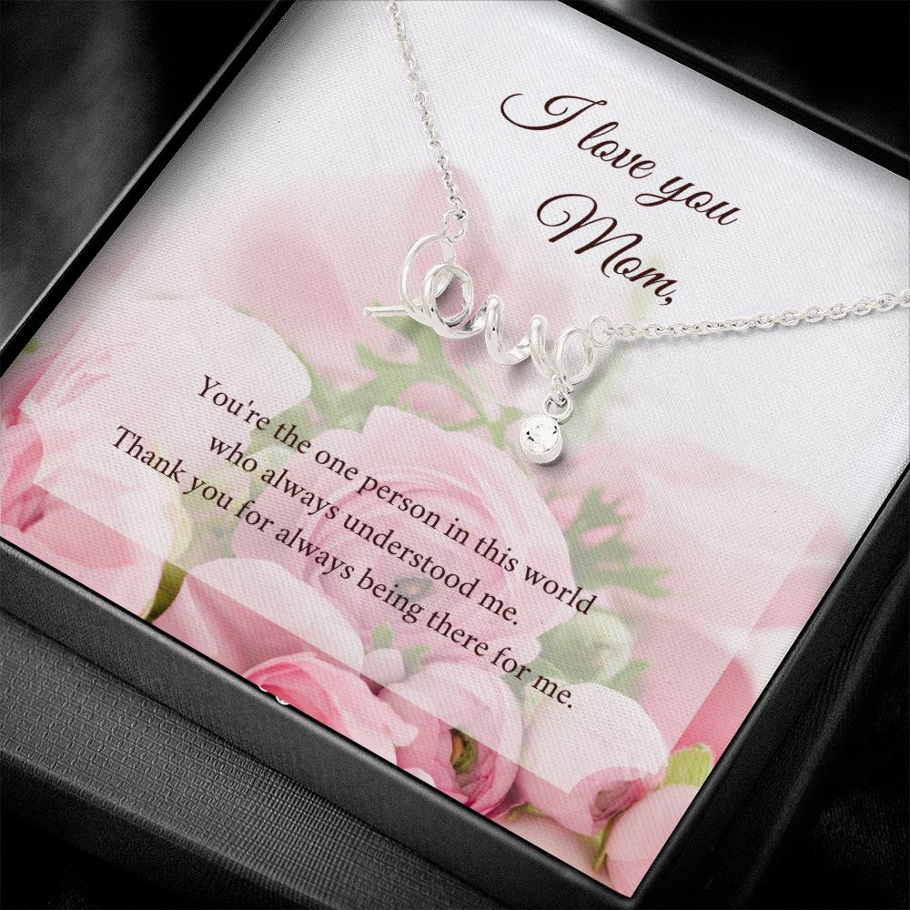 Love Necklace for Mom Jewelry ShineOn Fulfillment 
