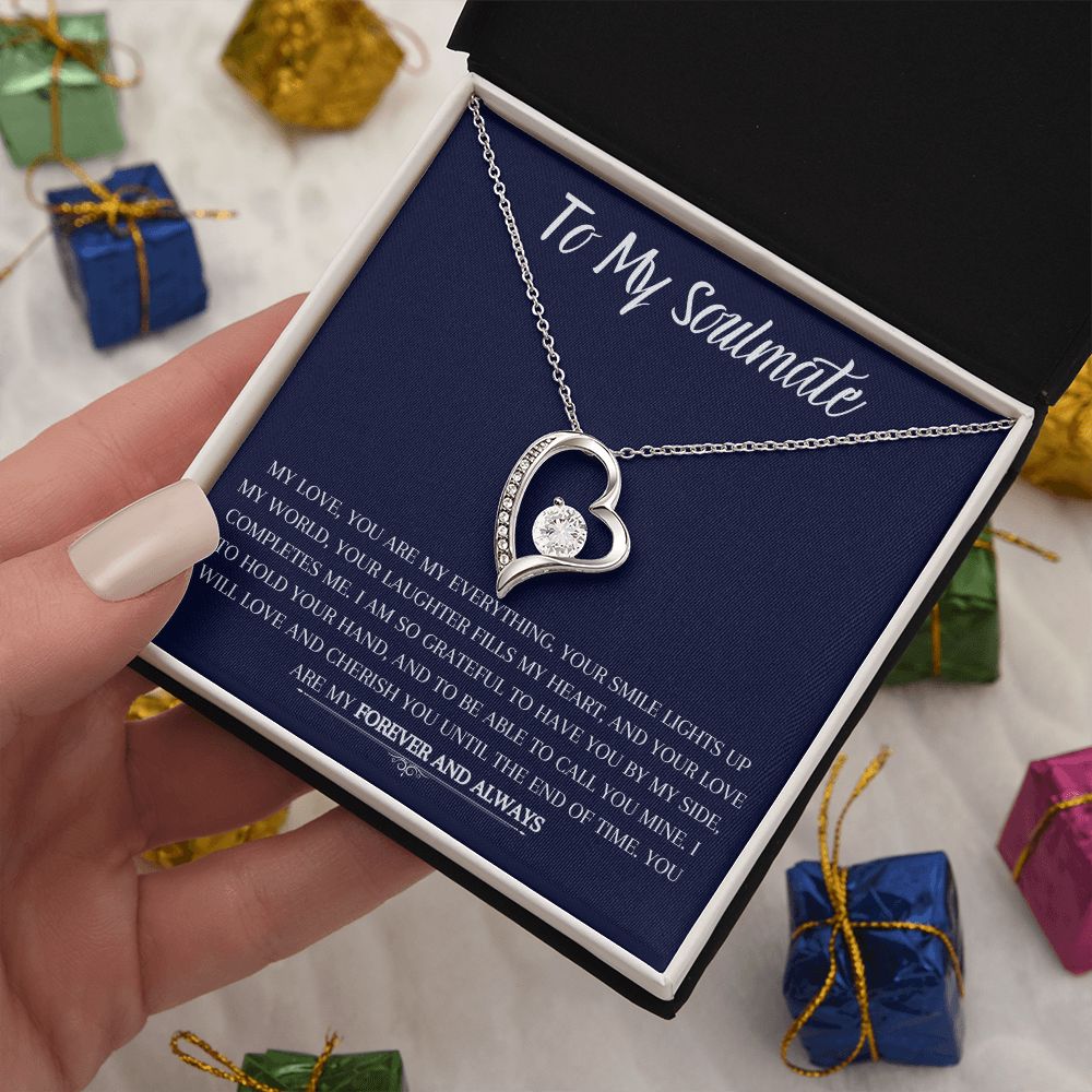 To My Soulmate - Forever Love Necklace