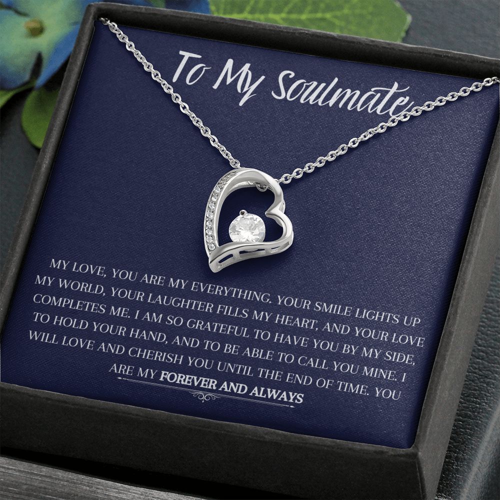 To My Soulmate - Forever Love Necklace