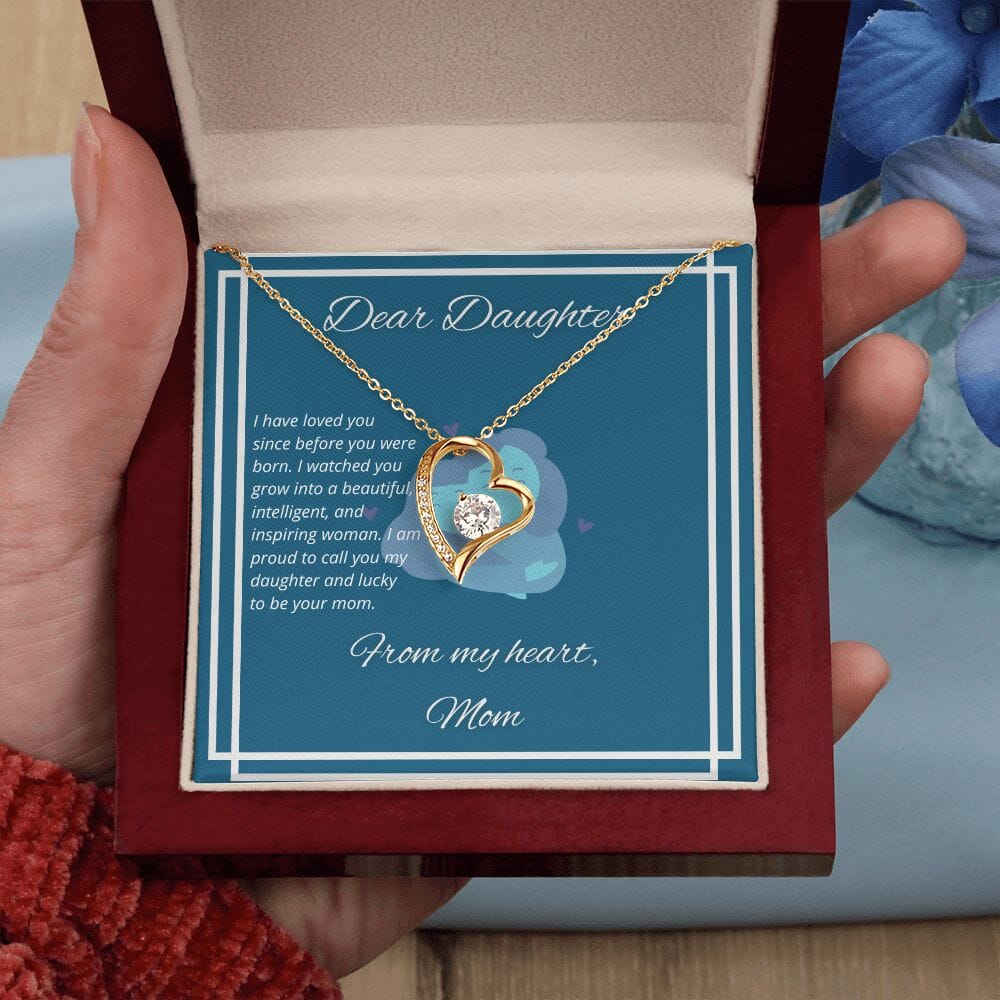 Dear Daughter - I have loved you since before you were born - Necklace Jewelry ShineOn Fulfillment 