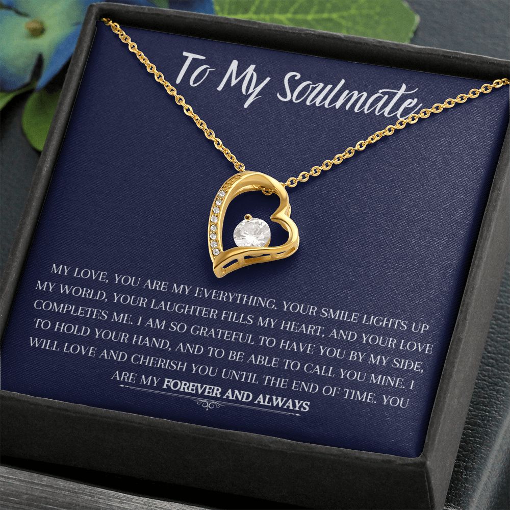 To My Soulmate - Forever Love Necklace